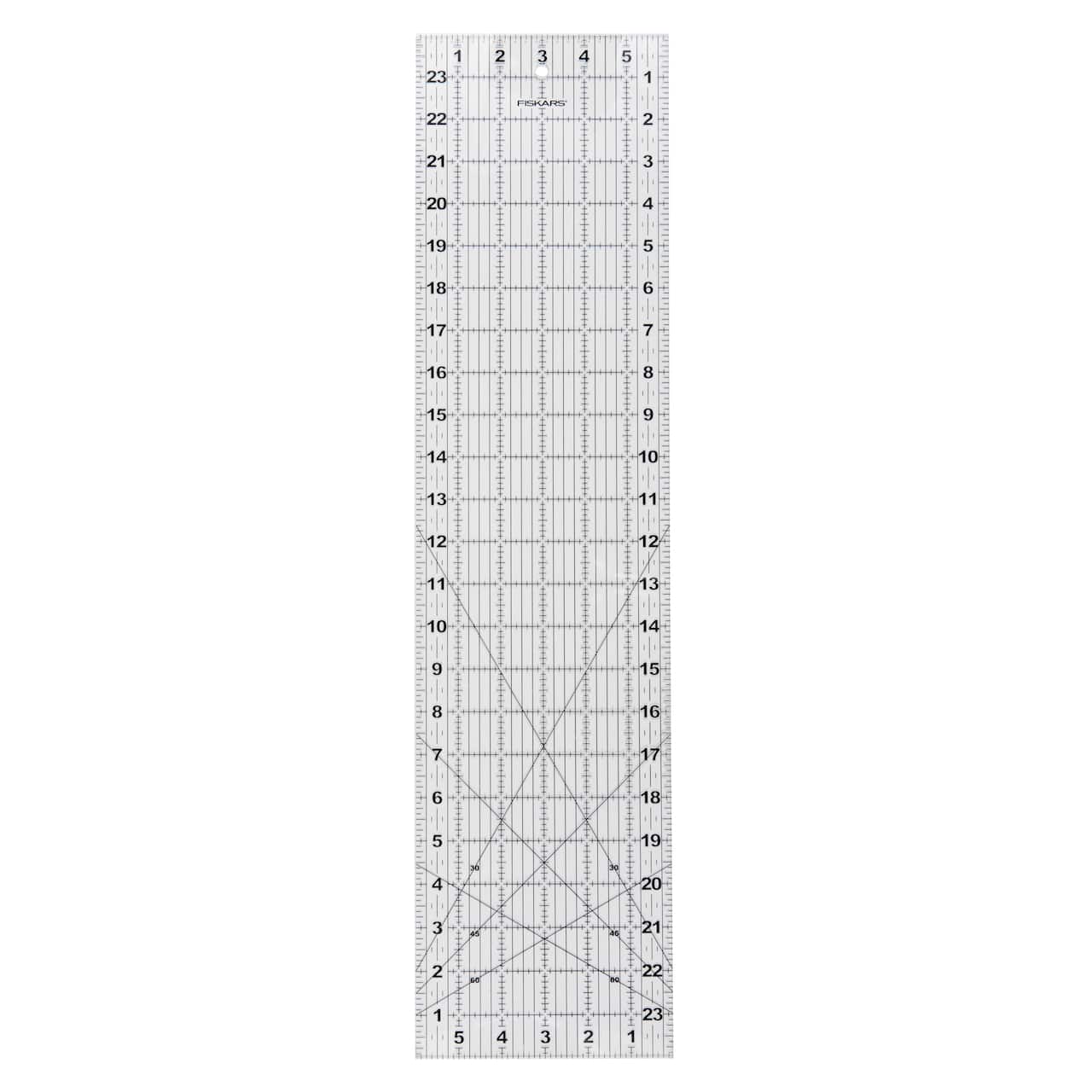 Fiskars&#xAE; Acrylic Ruler, 6&#x22; x 24&#x22;